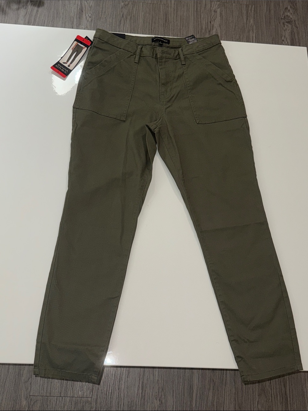 Banana Republic Olive Green Cargo Pants